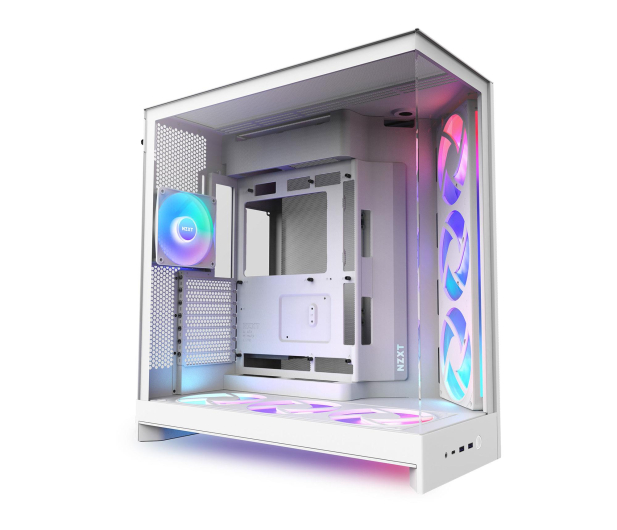 NZXT H9 FLOW RGB+ (2025) White CM-H92FW-P1 - 1347277 - zdjęcie